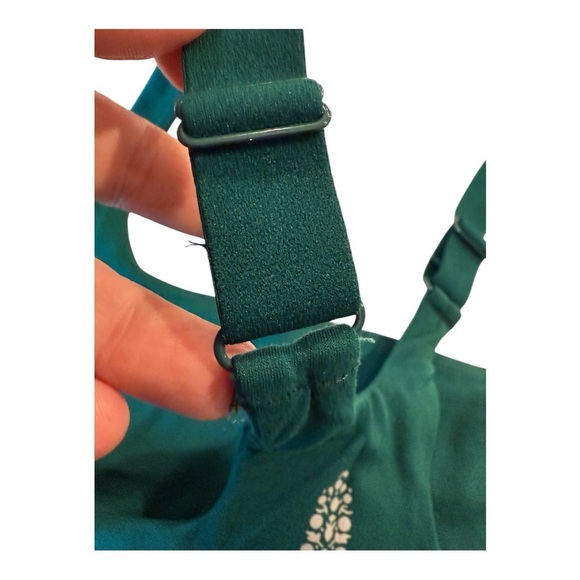 FP Movement X Hatch Square neck Never Better Sports Bra in Garden Green NEW - Picture 10 of 16